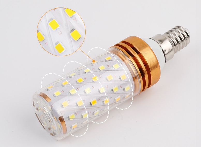 Lámpara LED de maíz de alto brillo